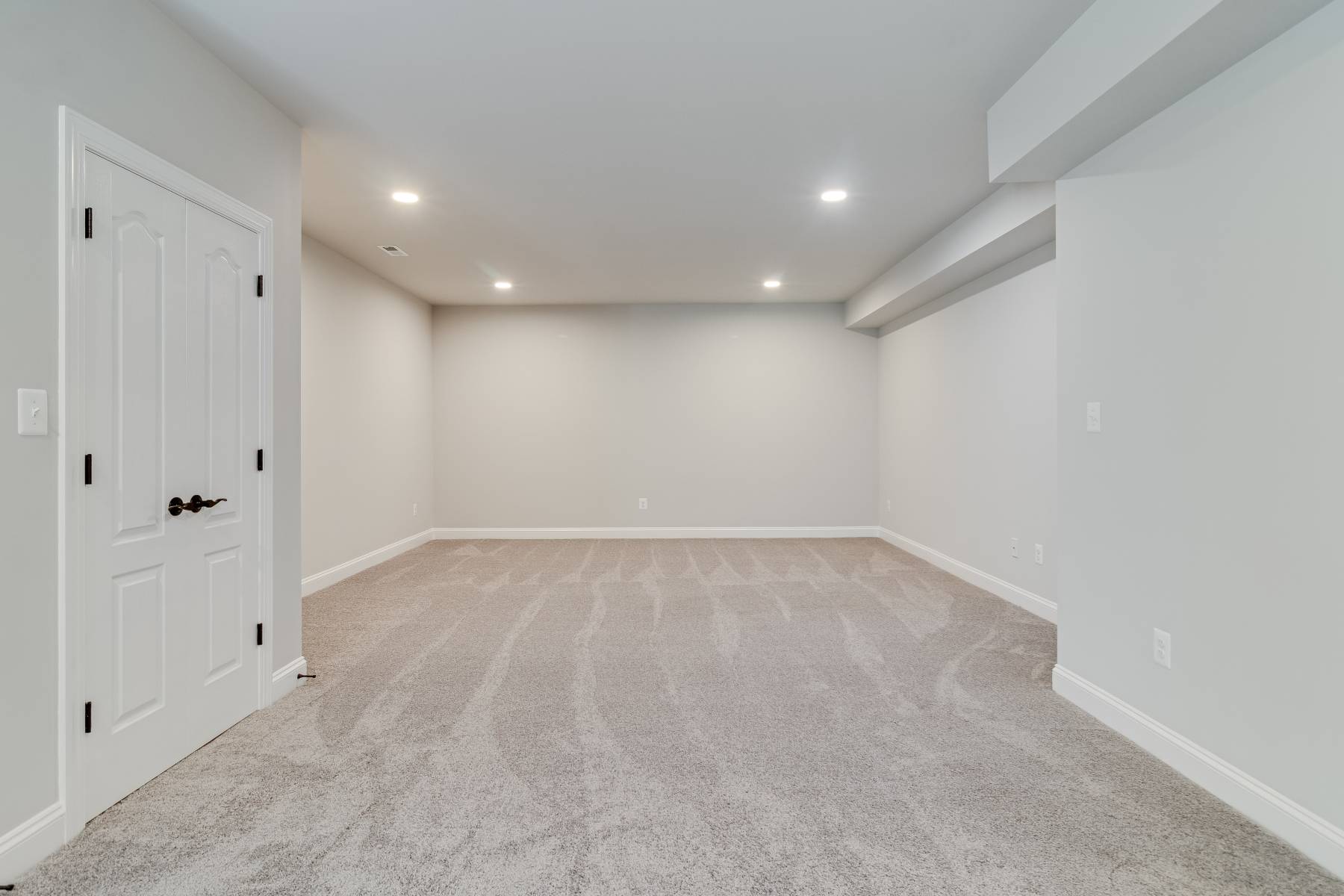 Finished Lower Level Living Space